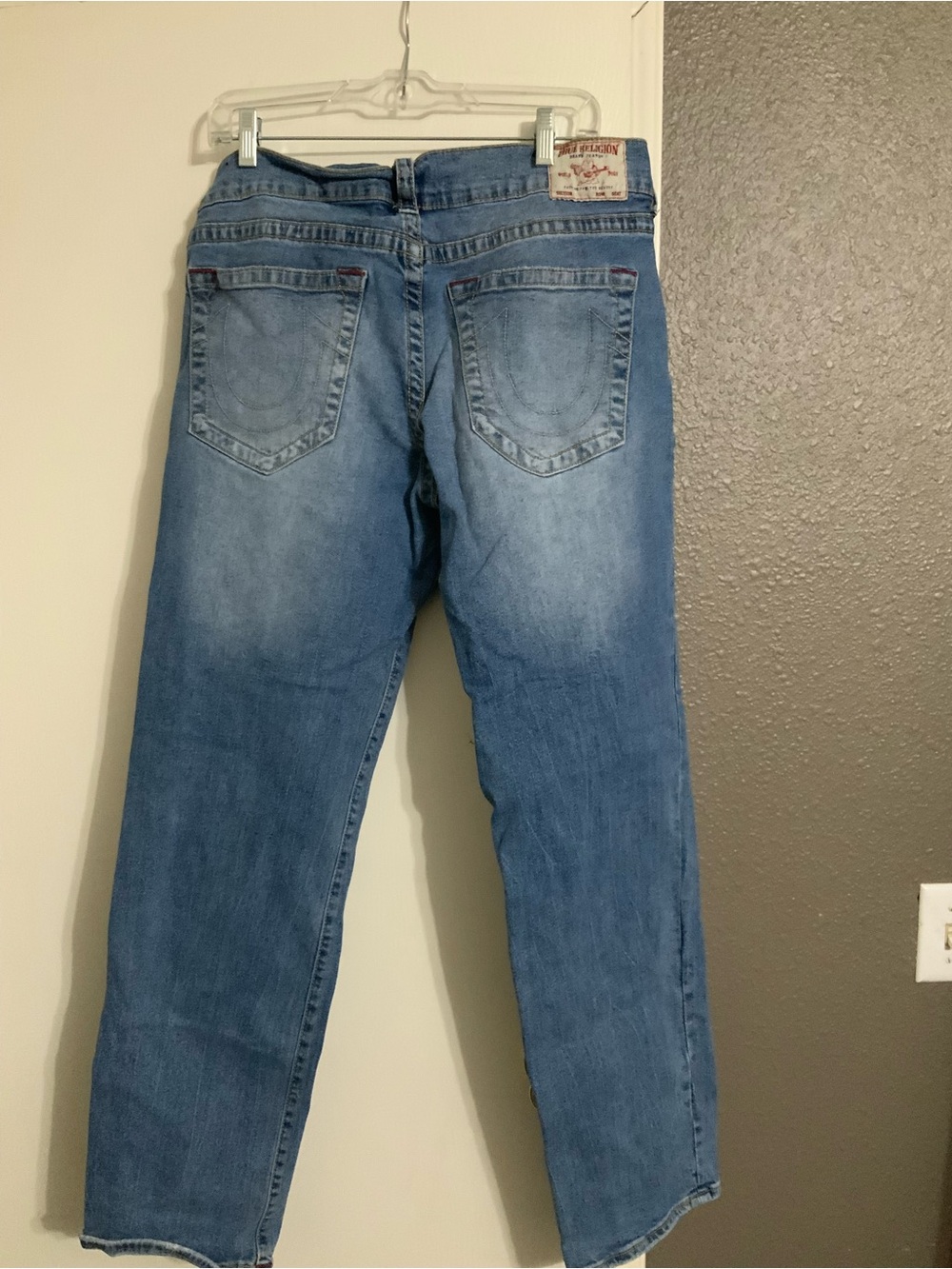 Ricki's Men's Straight Leg Light Blue Denim Jeans